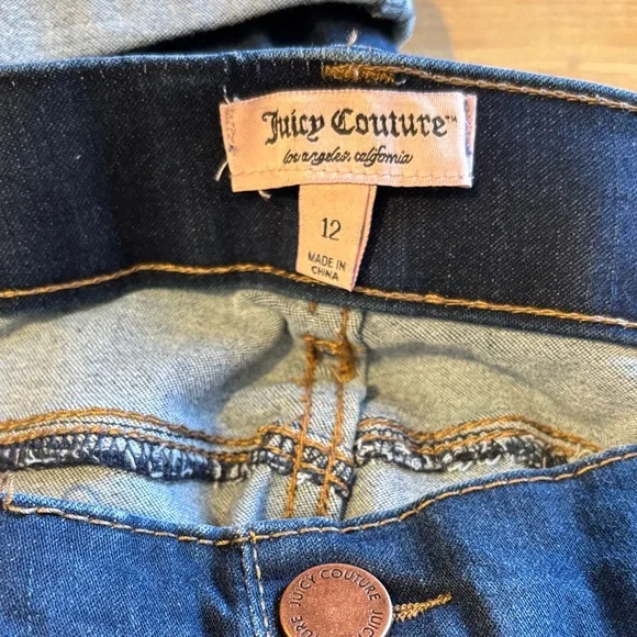 Juicy Couture Dark Blue Ankle Jeans - Picture 5 of 6